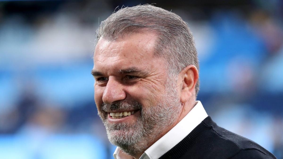 Tottenham boss Ange Postecoglou
